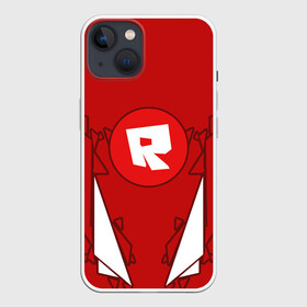 Чехол для iPhone 13 с принтом Roblox | Роблокс в Тюмени,  |  | Тематика изображения на принте: game | roblox | детский | знак | игра | красный | логотип | роблокс