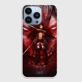 Чехол для iPhone 13 Pro с принтом Эрен Йегер или Титан в Тюмени,  |  | attack on titan | eren | final | shingeki no kyojin | yeager | атака на титанов | вторжение гигантов | джагер | йегер | титан | эрен