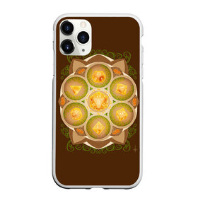 Чехол для iPhone 11 Pro матовый с принтом DnD Dices - Pumpkin в Тюмени, Силикон |  | dices | dnd | dungeons dragons | pumpkin | днд | игра | кубик | тыква