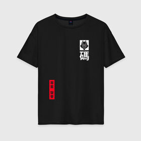 Женская футболка хлопок Oversize с принтом cs:go - G2 (Respect & Reputation) 2021 в Тюмени, 100% хлопок | свободный крой, круглый ворот, спущенный рукав, длина до линии бедер
 | Тематика изображения на принте: 0x000000123 | g2 | gamers2 | kennys | киберспорт