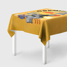 Скатерть 3D с принтом Gremlins в Тюмени, 100% полиэстер (ткань не мнется и не растягивается) | Размер: 150*150 см | gizmo | gremlins | mogwai | vdzajul | гизмо | гремлины | магвай