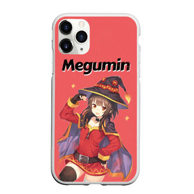 Чехол для iPhone 11 Pro Max матовый с принтом Megumin в Тюмени, Силикон |  | aqua | darkness | kazuma | kono subarashii | konosuba | megumin | аква | богиня благословляет этот прекрасный мир | даркнес | даркнесс | казума | коносуба | мегумин | юн юн