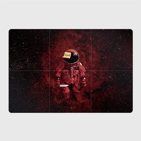 Магнитный плакат 3Х2 с принтом Among Us в Тюмени, Полимерный материал с магнитным слоем | 6 деталей размером 9*9 см | among us | cosmos | game | space | амогас | игра | космос | среди нас