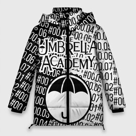 Женская зимняя куртка 3D с принтом АКАДЕМИЯ АМБРЕЛЛА в Тюмени, верх — 100% полиэстер; подкладка — 100% полиэстер; утеплитель — 100% полиэстер | длина ниже бедра, силуэт Оверсайз. Есть воротник-стойка, отстегивающийся капюшон и ветрозащитная планка. 

Боковые карманы с листочкой на кнопках и внутренний карман на молнии | netflix | the umbrella academy | академия амбрелла | вампир академия | лютер. | сериал нетфликс | элен пейдж
