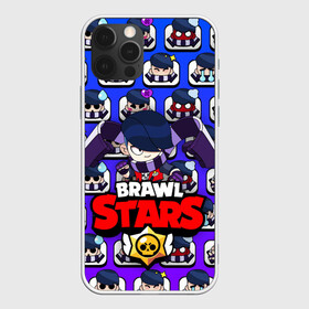 Чехол для iPhone 12 Pro с принтом BRAWL STARS EDGAR в Тюмени, силикон | область печати: задняя сторона чехла, без боковых панелей | 8 bit | brawl stars | crow | crow phoenix. | leon | leon shark | бравл старс | браво старс | ворон | игра бравл | леон | леон шарк | оборотень