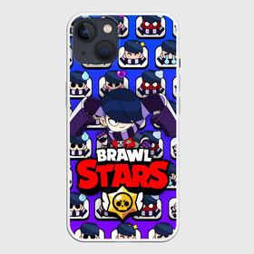 Чехол для iPhone 13 с принтом BRAWL STARS EDGAR в Тюмени,  |  | 8 bit | brawl stars | crow | crow phoenix. | leon | leon shark | бравл старс | браво старс | ворон | игра бравл | леон | леон шарк | оборотень