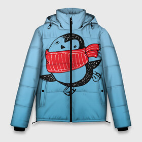 Мужская зимняя куртка 3D с принтом Пингвин на коньках в Тюмени, верх — 100% полиэстер; подкладка — 100% полиэстер; утеплитель — 100% полиэстер | длина ниже бедра, свободный силуэт Оверсайз. Есть воротник-стойка, отстегивающийся капюшон и ветрозащитная планка. 

Боковые карманы с листочкой на кнопках и внутренний карман на молнии. | 2021 | 7 января | bull | newyear | santa | бык | быки | бычок | год быка | дед мороз | корова | новогодние каникулы | новогодние праздники | новый 2021 | новый год | новый год 2021 | рождество | сани | санта | санта клаус