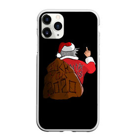 Чехол для iPhone 11 Pro Max матовый с принтом Santa claus в Тюмени, Силикон |  | Тематика изображения на принте: 2020 | 2021 | claus | happy new year | new ear | santa | santa claus | snow | winter | year | год | новый | новый год