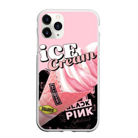 Чехол для iPhone 11 Pro матовый с принтом BLACKPINK ICE CREAM в Тюмени, Силикон |  | black pink | blackpink | ice cream | k pop | блэкпинк | дженни | джису | к поп | лиса | розэ