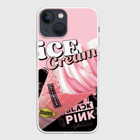 Чехол для iPhone 13 mini с принтом BLACKPINK ICE CREAM в Тюмени,  |  | Тематика изображения на принте: black pink | blackpink | ice cream | k pop | блэкпинк | дженни | джису | к поп | лиса | розэ