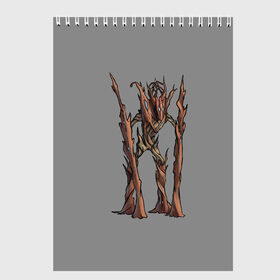 Скетчбук с принтом Магическое дерево в Тюмени, 100% бумага
 | 48 листов, плотность листов — 100 г/м2, плотность картонной обложки — 250 г/м2. Листы скреплены сверху удобной пружинной спиралью | branch | magic | monster | tree | великан | ветки | дерево | кора | стоит