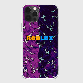 Чехол для iPhone 12 Pro Max с принтом Roblox Роблокс в Тюмени, Силикон |  | Тематика изображения на принте: 2 цвета | game | roblox | абстракция | игра | огонь | пламя | роблокс