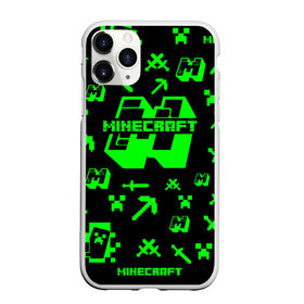 Чехол для iPhone 11 Pro матовый с принтом Minecraft в Тюмени, Силикон |  | minecraft | алекс | белый | блоки | ведьма | взрывчатка | визера | волк | гаст | добывать | дракон | зеленый куб | зомби | игра | крафт | крипер | кубики | лошадка | майн | майнкрафт | манкрафт | овечка | оцелот