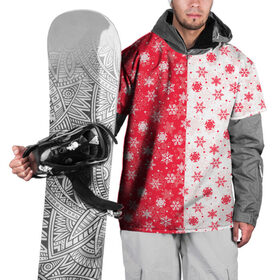 Накидка на куртку 3D с принтом Новогоднее Настроение в Тюмени, 100% полиэстер |  | merry christmas | дед мороз | ёлка | зима | мороз | новый год | подарок | праздник | рождество | с новым годом | санта клаус | снег | снеговик | снегурочка | снежинки | снежные узоры | узоры
