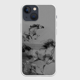 Чехол для iPhone 13 mini с принтом кони в Тюмени,  |  | horse | horseshoe | акварель | головалошади | грива | жеребец | животные | конь | лошадь | лошадьскрыльями | подкова | природа | рисуноккрасками
