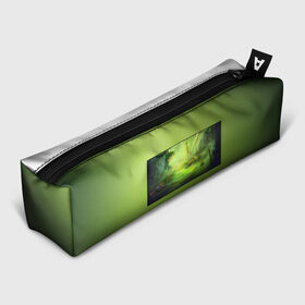 Пенал 3D с принтом Solar swamp Солнечное Болото в Тюмени, 100% полиэстер | плотная ткань, застежка на молнии | болотный | зеленый | зеленый фон | солнечный