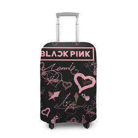 Чехол для чемодана 3D с принтом BLACKPINK в Тюмени, 86% полиэфир, 14% спандекс | двустороннее нанесение принта, прорези для ручек и колес | blackpink | blink | bts | exo | icecream | jennie | jisoo | korea | kpop | lisa | love | rose | блекпинк | девушки | корея | кпоп | музыка