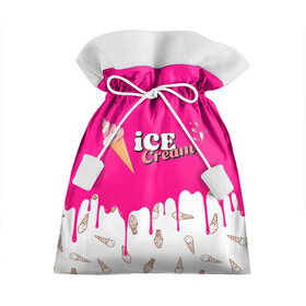 Подарочный 3D мешок с принтом Ice Cream BlackPink в Тюмени, 100% полиэстер | Размер: 29*39 см | blackpink | blink | bts | exo | icecream | jennie | jisoo | korea | kpop | lisa | love | rose | блекпинк | девушки | корея | кпоп | музыка