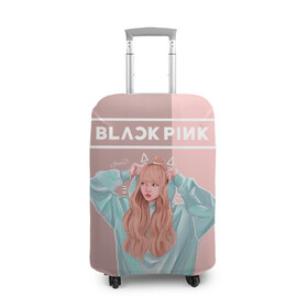 Чехол для чемодана 3D с принтом BlackPink в Тюмени, 86% полиэфир, 14% спандекс | двустороннее нанесение принта, прорези для ручек и колес | blackpink | blink | bts | exo | icecream | jennie | jisoo | korea | kpop | lisa | love | rose | блекпинк | девушки | корея | кпоп | музыка