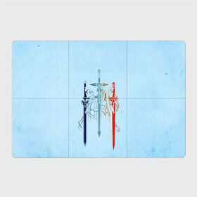 Магнитный плакат 3Х2 с принтом Sword Art Online в Тюмени, Полимерный материал с магнитным слоем | 6 деталей размером 9*9 см | alice | alicization | asuna | kirito | sao | sword art online | underworld | алиса | алисизация | асуна | кирито | мастера меча онлайн | чёрный мечник | юджио