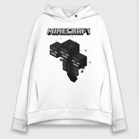 Женское худи Oversize хлопок с принтом Minecraft в Тюмени, френч-терри — 70% хлопок, 30% полиэстер. Мягкий теплый начес внутри —100% хлопок | боковые карманы, эластичные манжеты и нижняя кромка, капюшон на магнитной кнопке | minecraft | алекс | белый | блоки | ведьма | взрывчатка | визера | волк | гаст | добывать | дракон | зеленый куб | зомби | игра | крафт | крипер | кубики | лошадка | майн | майнкрафт | манкрафт | овечка | оцелот