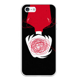 Чехол для iPhone 5/5S матовый с принтом любовь в Тюмени, Силикон | Область печати: задняя сторона чехла, без боковых панелей | влюбленных | день святого валентина | для двоих | для пар | милый | мишка | парные | подарок