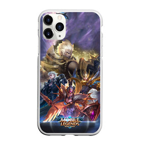 Чехол для iPhone 11 Pro матовый с принтом Mobile Legends Bang Bang в Тюмени, Силикон |  | Тематика изображения на принте: bang | legends | mobile | игра