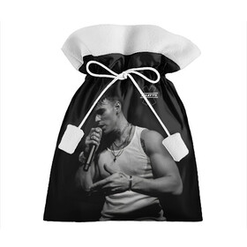 Подарочный 3D мешок с принтом NILETTO в Тюмени, 100% полиэстер | Размер: 29*39 см | Тематика изображения на принте: niletto | музыкант | певец | поп | прытков | современный ритм н блюз | соул | танцор | хип хоп