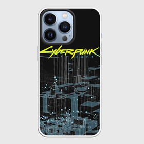 Чехол для iPhone 13 Pro с принтом Город CYBERPUNK 2077 в Тюмени,  |  | 2077 | cyberpunk | cyberpunk 2077 | город | игра | киберпанк | панк