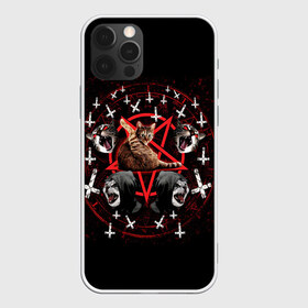 Чехол для iPhone 12 Pro Max с принтом Satanic Cat в Тюмени, Силикон |  | Тематика изображения на принте: satan | киска | кот | кот мем | кошечка | кошка | кошки и коты | лиса | лисы | мем | мемы | с кошкой | сатана
