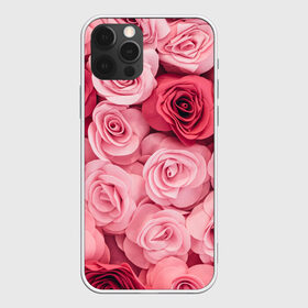 Чехол для iPhone 12 Pro Max с принтом Розовые Розы в Тюмени, Силикон |  | pink | rose | день святого валентина | красивый | любовь | прекрасный | роза | цветок | цветы