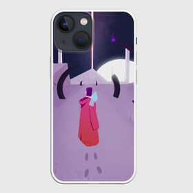 Чехол для iPhone 13 mini с принтом Владения тьмы в Тюмени,  |  | Тематика изображения на принте: darkness | spirits | иллюстрация | пейзаж | птицы | фэнтези