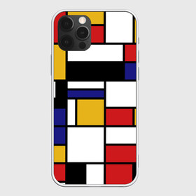 Чехол для iPhone 12 Pro Max с принтом Color blocking в Тюмени, Силикон |  | geometry | retro | retro style | stripes | urban | vintage | абстракция | винтаж | геометрические | геометрия | городской | девяностые | искусство | клетка | колор блок | линии | мондриан | полосатый | полоска | полосы