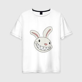 Женская футболка хлопок Oversize с принтом детектив макс в Тюмени, 100% хлопок | свободный крой, круглый ворот, спущенный рукав, длина до линии бедер
 | doodle | freelance police | max | sam | игра | кролик | макс | мультфильм | парные | пес | сэм