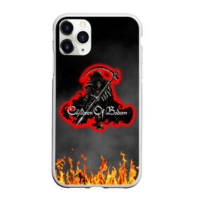 Чехол для iPhone 11 Pro матовый с принтом Children of Bodom в Тюмени, Силикон |  | children of bodom | fire | scythe death | smoke | группа children of bodom | дым | музыка children of bodom | надпись children of bodom | огненный принт | огонь | принт children of bodom