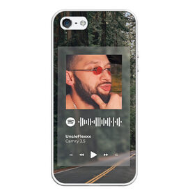 Чехол для iPhone 5/5S матовый с принтом Camry 3 5 Spotify - QR в Тюмени, Силикон | Область печати: задняя сторона чехла, без боковых панелей | 3.5 | camry | love | qr | rofl | spotify | toyota | камри | любовь | мама | прикол | спотифай | тойота | юмор