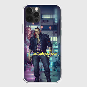 Чехол для iPhone 12 Pro Max с принтом Jackie Welles Cyberpunk в Тюмени, Силикон |  | cyberpunk | jackie | welles | андроид | джеки | киберпанк | киборг | уэллс
