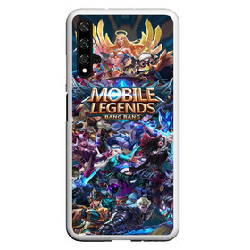 Чехол для Honor 20 с принтом Mobile Legends (Z) в Тюмени, Силикон | Область печати: задняя сторона чехла, без боковых панелей | 515 unite | bang bang | battle arena | moba | mobile legends | mobile legends bang bang | online battle arena