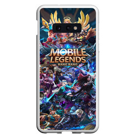 Чехол для Samsung S10E с принтом Mobile Legends (Z) в Тюмени, Силикон | Область печати: задняя сторона чехла, без боковых панелей | Тематика изображения на принте: 515 unite | bang bang | battle arena | moba | mobile legends | mobile legends bang bang | online battle arena