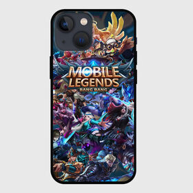 Чехол для iPhone 13 mini с принтом Mobile Legends (Z) в Тюмени,  |  | 515 unite | bang bang | battle arena | moba | mobile legends | mobile legends bang bang | online battle arena