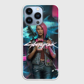 Чехол для iPhone 13 Pro с принтом CYBERPUNK 2077 (+спина) (Z) в Тюмени,  |  | cd project red | cyberpunk 2077 | keanu reeves | samurai | vi | ви | киану ривз | киберпанк 2077 | самураи