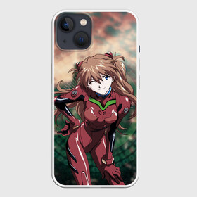 Чехол для iPhone 13 с принтом АСКА в своем костюме пилота в Тюмени,  |  | evangelion | аска | евангелион | лэнгли | пилот | сорью