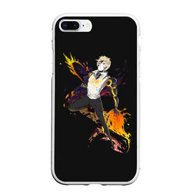 Чехол для iPhone 7Plus/8 Plus матовый с принтом Генос One Punch Man в Тюмени, Силикон | Область печати: задняя сторона чехла, без боковых панелей | Тематика изображения на принте: anime | one punch man | аниме | анимэ | бэнг | ван панч мэн | ванпанчмен | генос | кинг | сайтама | соник | супер герой | торнадо | уан панч мен