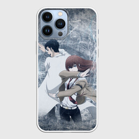 Чехол для iPhone 13 Pro Max с принтом Врата Штейна в Тюмени,  |  | christina | hououin kyouma | kurisu makise | rintaro okabe | science adventure | steins gate | аниме | врата штейна | игра | кристина | курису макисэ | окарин | ринтаро окабе