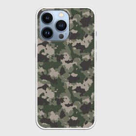 Чехол для iPhone 13 Pro с принтом Классический камуфляж в Тюмени,  |  | 23 февраля | армия | военная | зелень | камуфляж | листья | маскировка | осень | охота | паттерн | рыбалка | солдат | текстуры