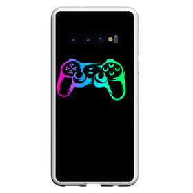 Чехол для Samsung Galaxy S10 с принтом joystick в Тюмени, Силикон | Область печати: задняя сторона чехла, без боковых панелей | dual shock | ps | sony playstation | x box | граффити | джойстик | джостик | дуалшок | игра | иск бокс | парню | плейстейшен | плойка | приставка | пс