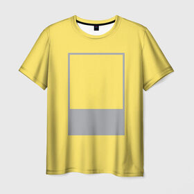 Мужская футболка 3D с принтом Цвет года в Тюмени, 100% полиэфир | прямой крой, круглый вырез горловины, длина до линии бедер | Тематика изображения на принте: 13 0647 illuminating | 17 5104 ultimate gray | 2021 | pantone
