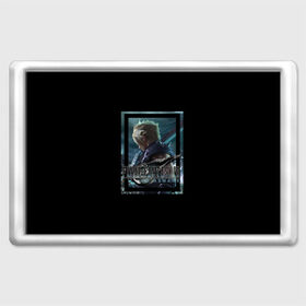Магнит 45*70 с принтом Final Fantasy VII Remake в Тюмени, Пластик | Размер: 78*52 мм; Размер печати: 70*45 | final fantasy | final fantasy vii remake | герой | игра | компьютерная | подарок | ремейк | силуэт | синяя | узор | файнл фэнтези