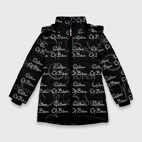 Зимняя куртка для девочек 3D с принтом Children of Bodom в Тюмени, ткань верха — 100% полиэстер; подклад — 100% полиэстер, утеплитель — 100% полиэстер. | длина ниже бедра, удлиненная спинка, воротник стойка и отстегивающийся капюшон. Есть боковые карманы с листочкой на кнопках, утяжки по низу изделия и внутренний карман на молнии. 

Предусмотрены светоотражающий принт на спинке, радужный светоотражающий элемент на пуллере молнии и на резинке для утяжки. | children of bodom | группа | дети озера бодом | дэт метал | мелодик дэт метал | пауэр метал | трэш метал