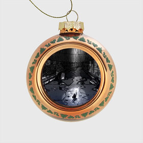 Стеклянный ёлочный шар с принтом Lovecraft Лавкрафт в Тюмени, Стекло | Диаметр: 80 мм | Тематика изображения на принте: lovecraft | говард филлипс лавкрафт | ктулху | лавкрафт | филлипс лавкрафт